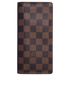 Louis Vuitton Damier Ebene Brazza Wallet, front view